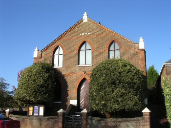 Redbourn Methodist Church looking from the front